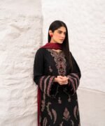 Sophisticated Red & Black Ensemble - Image 4
