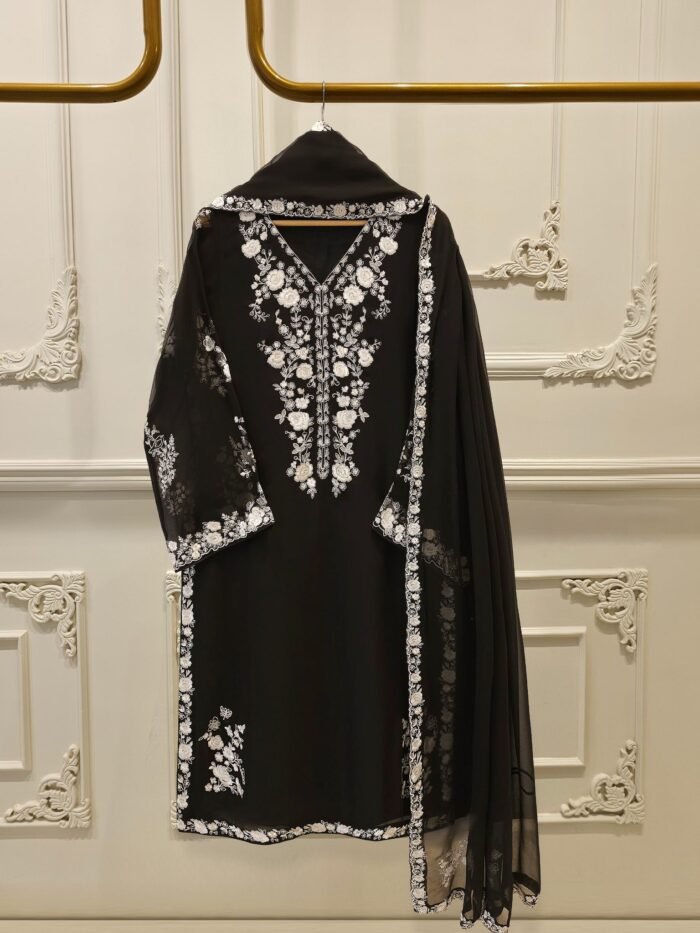 Premium Georgette Three-Piece Set - Image 1