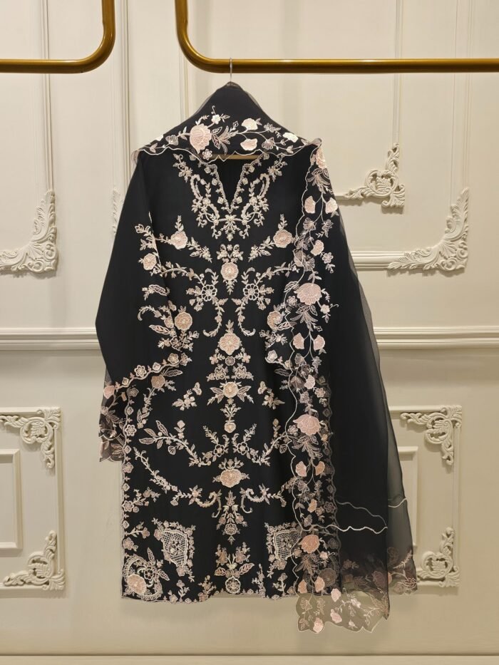 Aghanoor Inspired Classic Charm - Deluxe Embroidered Set - Image 1