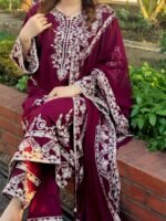 Premium Ready-to-Wear 3 Piece Embroidered Set - Image 2