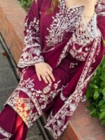 Premium Ready-to-Wear 3 Piece Embroidered Set - Image 4