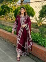 Premium Ready-to-Wear 3 Piece Embroidered Set - Image 5