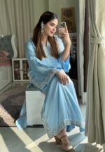 EID Elegance | Premium Satin Silk 2-Piece - Image 7