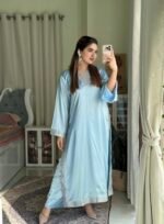 EID Elegance | Premium Satin Silk 2-Piece - Image 2